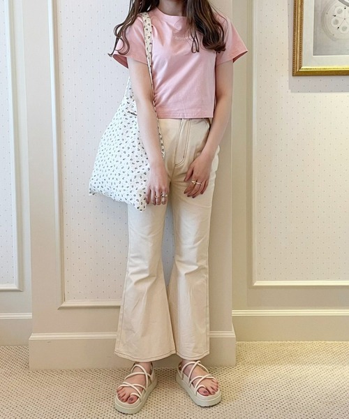 Heather（ヘザー）の「あいねねシンプルロゴトート 954974（トートバッグ・レディース・アイボリー系/ブルー系・ONE SIZE）」の10枚目の写真