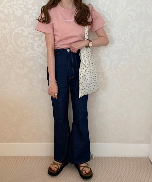 Heather（ヘザー）の「あいねねシンプルロゴトート 954974（トートバッグ・レディース・アイボリー系/ブルー系・ONE SIZE）」の12枚目の写真