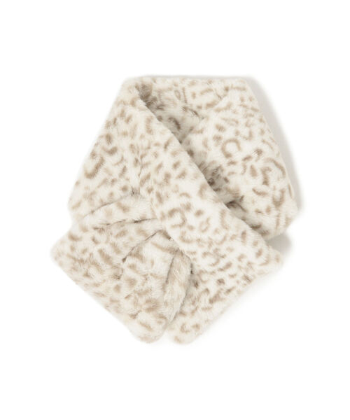 Ray BEAMS（レイビームス）の「Ray BEAMS / フェイクファー ティペット（マフラー・レディース・ライトブルー/ブラック/その他/レッド系その他3・ONE SIZE）」の15枚目の写真