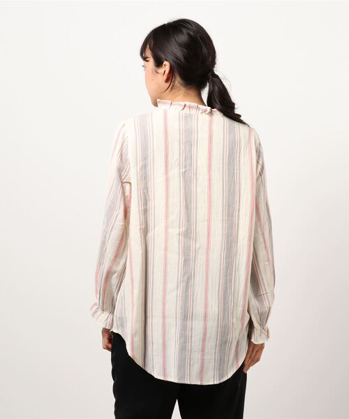 シャツ ブラウス Rose トップスbud ローズバッド のファッション ブラウス シャツ ブラウス Rose
