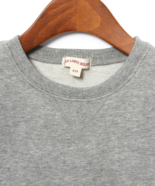 green label relaxing（グリーンレーベルリラクシング）の「【KIDS】 ウラケ サイドレース プルオーバー（スウェット・キッズ・ブラック/グレー・115/135/105/125/95）」の6枚目の写真