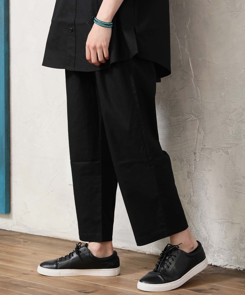 Beno ビーノ　シアサッカー　チェック　ジャケット　パンツ　セットアップ Beno（ビーノ）の「ストレッチカットジョーゼット ベーシック