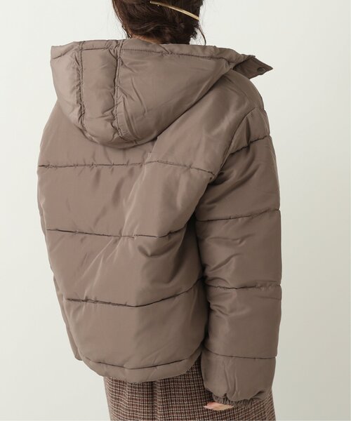 RAY CASSIN（レイカズン）の「ボリュームフェイクダウン（ダウンジャケット/コート・レディース・ブラック/ブラウン/キナリ・FREE）」の8枚目の写真