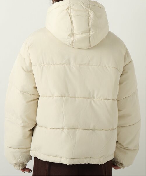 RAY CASSIN（レイカズン）の「ボリュームフェイクダウン（ダウンジャケット/コート・レディース・ブラック/ブラウン/キナリ・FREE）」の15枚目の写真