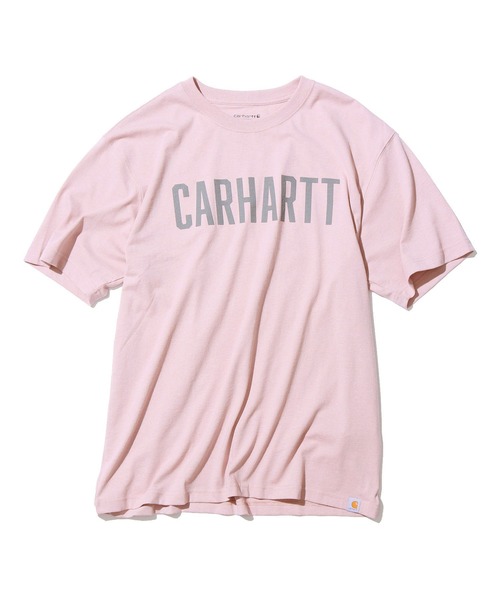 Carhartt(カーハート)の「Carhartt/カーハート Loose Fit Heavyweight Shot-Sleeve Block Logo Graphic Tshirt Tシャツ(Tシャツ/カットソー・メンズ・スモークピンク/グレー・XL/XXL/L)」の16枚目の写真