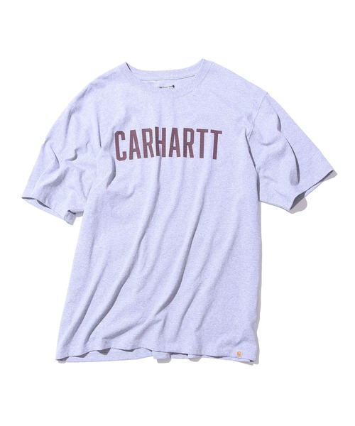 Carhartt(カーハート)の「Carhartt/カーハート Loose Fit Heavyweight Shot-Sleeve Block Logo Graphic Tshirt Tシャツ(Tシャツ/カットソー・メンズ・スモークピンク/グレー・XL/XXL/L)」の20枚目の写真