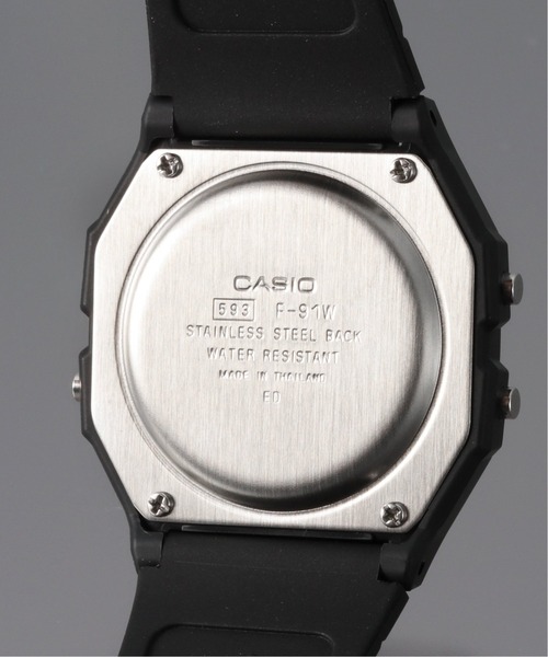 CASIO（カシオ）の「【CASIO Collection/カシオ コレクション】F-91W-1JH（アナログ腕時計・メンズ・ブラック・FREE）」の7枚目の写真