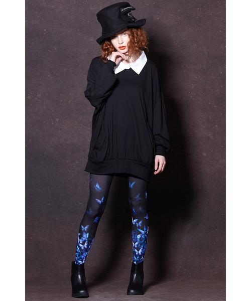 ankoROCK（アンコロック）の「バラバラ蝶々レギンス（レギンス/スパッツ・メンズ・A・ONE SIZE）」の2枚目の写真