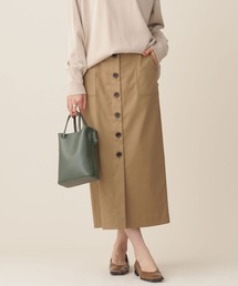 NANO universe | リンクルマジック フロント釦スカート(スカート)