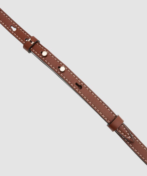 Chloe（クロエ）の「WOODY / ストラップ付きスモールトートバッグ　SMALL TOTE BAG WITH STRAP（トートバッグ・レディース・ブラウン・FREE）」の2枚目の写真