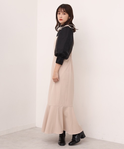 one after another NICE CLAUP(ワンアフターアナザーナイスクラップ)の「2Wayボウタイブラウス(シャツ/ブラウス・レディース・ブラック/ベージュ/アイボリー/ブラック系その他・FREE)」の20枚目の写真