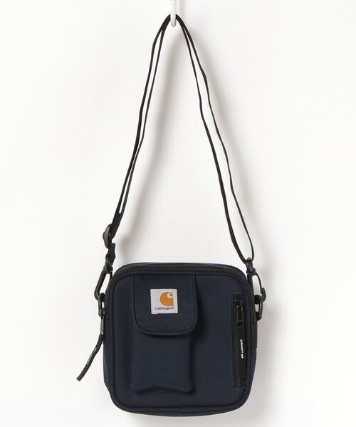 Carhartt WIP（カーハートダブリューアイピー）の「ESSENTIALS BAG SMALL（ショルダーバッグ・メンズ・ブラック/マルチ/ワインレッド/ブラウン/ダークグリーン/ダークネイビー・ONE SIZE）」の4枚目の写真