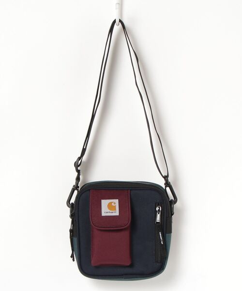 Carhartt WIP（カーハートダブリューアイピー）の「ESSENTIALS BAG SMALL（ショルダーバッグ・メンズ・ブラック/マルチ/ワインレッド/ブラウン/ダークグリーン/ダークネイビー・ONE SIZE）」の6枚目の写真