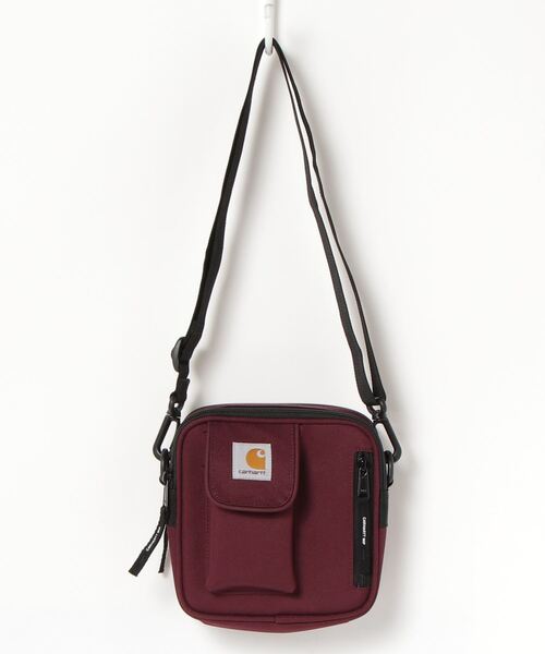 Carhartt WIP（カーハートダブリューアイピー）の「ESSENTIALS BAG SMALL（ショルダーバッグ・メンズ・ブラック/マルチ/ワインレッド/ブラウン/ダークグリーン/ダークネイビー・ONE SIZE）」の5枚目の写真