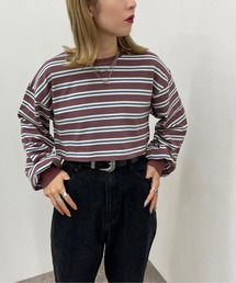 マルチボーダーショートロンT【ZOZOTOWN限定アイテム】