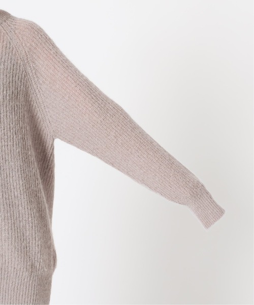 IENA LA BOUCLE - IENA LA BOUCLE Baby Alpaka混 畦プルオーバー ニット IENA LA BOUCLE ニット BabyAlpaka混 畦プルオーバー