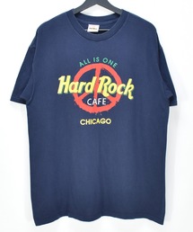 【ヴィンテージ古着】Hard Rock CAFE/ハードロックカフェ ロゴ プリントTシャツ USA製