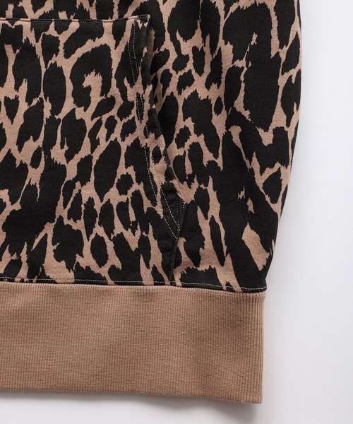 X-girl(エックスガール)の「FACE EMBROIDERY SWEAT HOODIE(パーカー・レディース・ベージュ/ブラック/アッシュ・S/XL/M/L)」の12枚目の写真