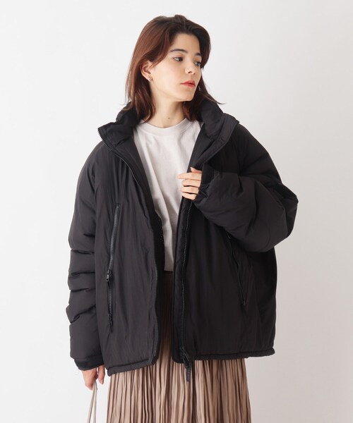 OPAQUE.CLIP(オペークドットクリップ)の「◆【別注】STD WILDTHINGS (ワイルドシングス)BIG HAPPY JACKET ビッグハッピージャケット【UNISEX】(その他アウター・レディース・ブラック/ライトベージュ・02/03)」の2枚目の写真