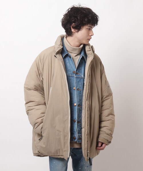 OPAQUE.CLIP(オペークドットクリップ)の「◆【別注】STD WILDTHINGS (ワイルドシングス)BIG HAPPY JACKET ビッグハッピージャケット【UNISEX】(その他アウター・レディース・ブラック/ライトベージュ・02/03)」の22枚目の写真