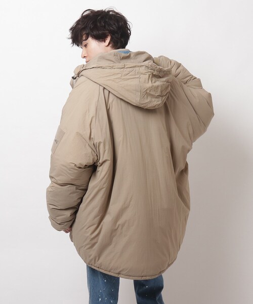 OPAQUE.CLIP(オペークドットクリップ)の「◆【別注】STD WILDTHINGS (ワイルドシングス)BIG HAPPY JACKET ビッグハッピージャケット【UNISEX】(その他アウター・レディース・ブラック/ライトベージュ・02/03)」の6枚目の写真