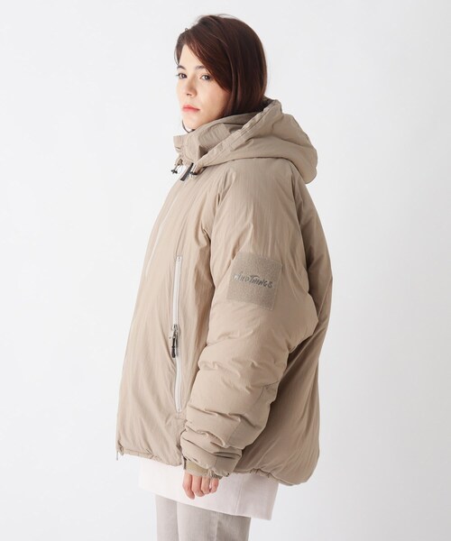 OPAQUE.CLIP(オペークドットクリップ)の「◆【別注】STD WILDTHINGS (ワイルドシングス)BIG HAPPY JACKET ビッグハッピージャケット【UNISEX】(その他アウター・レディース・ブラック/ライトベージュ・02/03)」の9枚目の写真