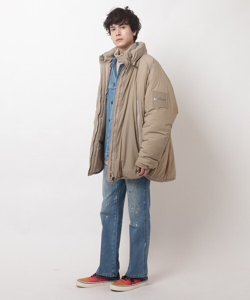 OPAQUE.CLIP(オペークドットクリップ)の「◆【別注】STD WILDTHINGS (ワイルドシングス)BIG HAPPY JACKET ビッグハッピージャケット【UNISEX】(その他アウター・レディース・ブラック/ライトベージュ・02/03)」の13枚目の写真