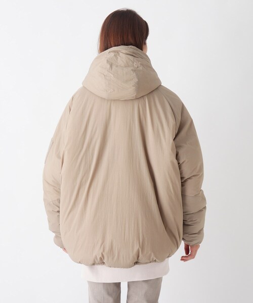 OPAQUE.CLIP(オペークドットクリップ)の「◆【別注】STD WILDTHINGS (ワイルドシングス)BIG HAPPY JACKET ビッグハッピージャケット【UNISEX】(その他アウター・レディース・ブラック/ライトベージュ・02/03)」の7枚目の写真