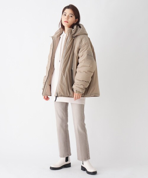 OPAQUE.CLIP(オペークドットクリップ)の「◆【別注】STD WILDTHINGS (ワイルドシングス)BIG HAPPY JACKET ビッグハッピージャケット【UNISEX】(その他アウター・レディース・ブラック/ライトベージュ・02/03)」の10枚目の写真