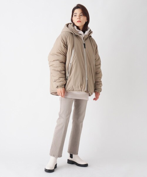 OPAQUE.CLIP(オペークドットクリップ)の「◆【別注】STD WILDTHINGS (ワイルドシングス)BIG HAPPY JACKET ビッグハッピージャケット【UNISEX】(その他アウター・レディース・ブラック/ライトベージュ・02/03)」の14枚目の写真