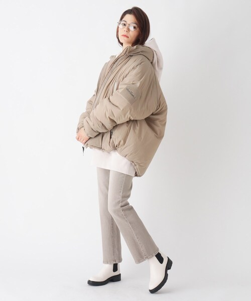 OPAQUE.CLIP(オペークドットクリップ)の「◆【別注】STD WILDTHINGS (ワイルドシングス)BIG HAPPY JACKET ビッグハッピージャケット【UNISEX】(その他アウター・レディース・ブラック/ライトベージュ・02/03)」の21枚目の写真