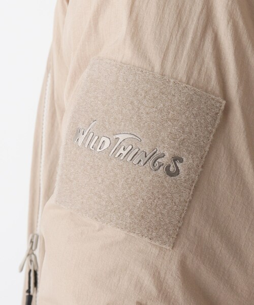 OPAQUE.CLIP(オペークドットクリップ)の「◆【別注】STD WILDTHINGS (ワイルドシングス)BIG HAPPY JACKET ビッグハッピージャケット【UNISEX】(その他アウター・レディース・ブラック/ライトベージュ・02/03)」の15枚目の写真