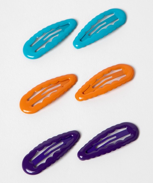 WEGO（ウィゴー）の「WEGO/【6点セット】モクモクパッチンピン（ヘアピン・レディース・その他2/その他3/その他1・FREE）」の2枚目の写真