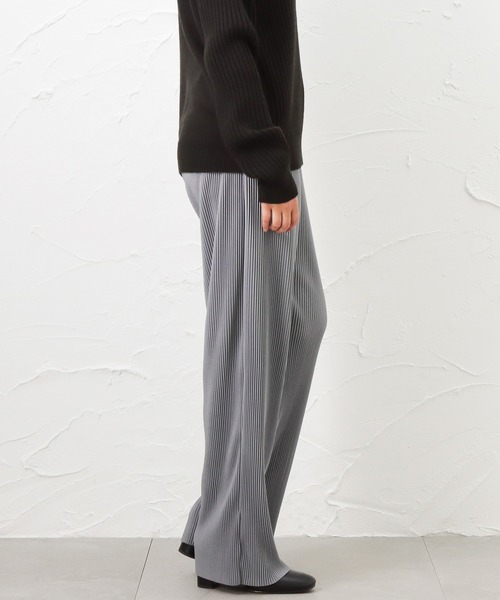 NAVY（ネイビー）の「NAVY ネイビー セルフカットプリーツパンツ（その他パンツ・レディース・カーキ/ブラウン/ブラック/オレンジ/グレー・L/M）」の17枚目の写真