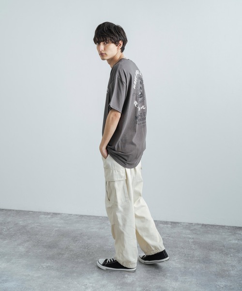 マルジー餃子 Rocky Monroe 別注 バックプリントマルg半袖tシャツ