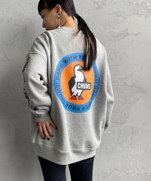 CHUMS（チャムス）の「[CHUMS/チャムス] 別注 バックサークルロゴプリント クルーネックスウェット（スウェット・メンズ）」