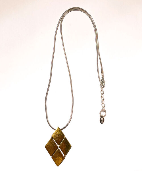 NOLLEY’S(ノーリーズ)の「【MARJORIE BAER/マジョリーベア】 ひし形ヘッドネックレス(ネックレス・レディース・マルチ・FREE)」の2枚目の写真