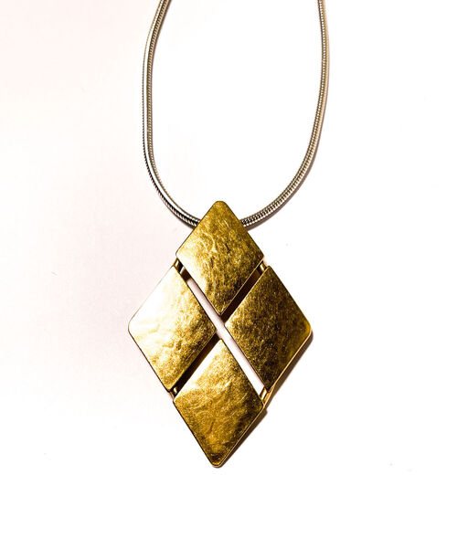 NOLLEY’S(ノーリーズ)の「【MARJORIE BAER/マジョリーベア】 ひし形ヘッドネックレス(ネックレス・レディース・マルチ・FREE)」の3枚目の写真