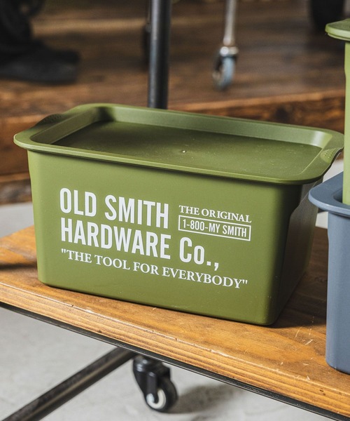 OLD SMITH]コンテナボックスS/幅28cm（収納グッズ）｜niko and