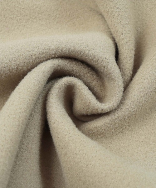 miette（ミエット）の「ﾌｪｲｸｳｰﾙ襟取り外しｺｰﾄ（ステンカラーコート・レディース・オリーブ/ダークブラウン/ブラック・FREE）」の13枚目の写真