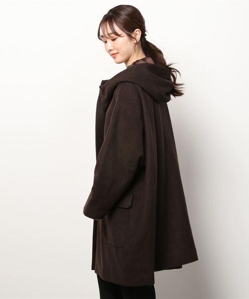 BASISBROEK（バシスブルック）の「[ BASISBROEK ] CIRCUS メルトンウールミドルパーカー（その他アウター・レディース・ブラック/ブラウン/オリーブ/ベージュ・1）」の5枚目の写真