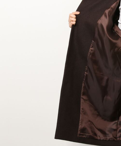 BASISBROEK（バシスブルック）の「[ BASISBROEK ] CIRCUS メルトンウールミドルパーカー（その他アウター・レディース・ブラック/ブラウン/オリーブ/ベージュ・1）」の6枚目の写真