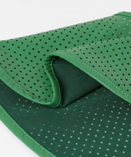 SMELLY（スメリー）の「フェイクレザーパンチングツケエリ（その他小物・レディース・ブラック/グリーン/アイボリー・-）」の8枚目の写真