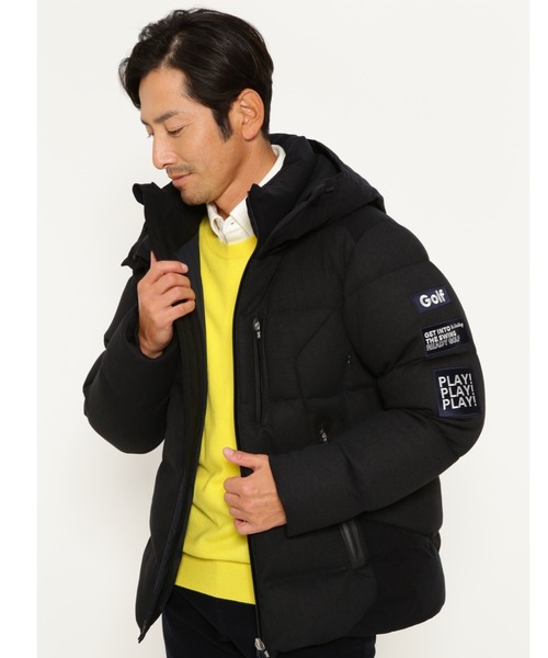 ブルゾン 【PEARLY GATES】ポリコット 30／－ワッフル×ドットエアー