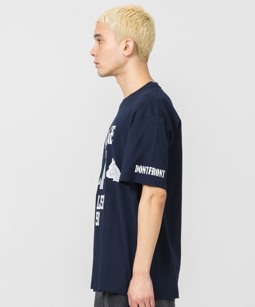 XLARGE（エクストララージ）の「BIG PRINTLOGO S/S TEE（Tシャツ/カットソー・メンズ・ホワイト/ブラック/ネイビー・S/M/L/XL）」の4枚目の写真
