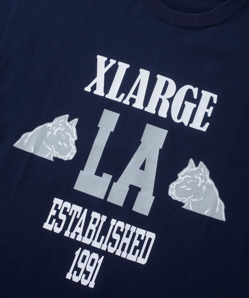 XLARGE（エクストララージ）の「BIG PRINTLOGO S/S TEE（Tシャツ/カットソー・メンズ・ホワイト/ブラック/ネイビー・S/M/L/XL）」の10枚目の写真