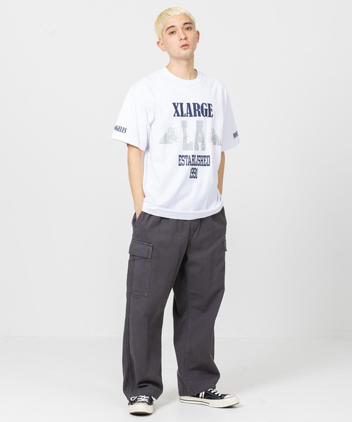 XLARGE（エクストララージ）の「BIG PRINTLOGO S/S TEE（Tシャツ/カットソー・メンズ・ホワイト/ブラック/ネイビー・S/M/L/XL）」の14枚目の写真