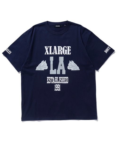 XLARGE（エクストララージ）の「BIG PRINTLOGO S/S TEE（Tシャツ/カットソー・メンズ・ホワイト/ブラック/ネイビー・S/M/L/XL）」の19枚目の写真