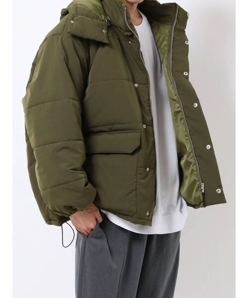 COTORICA（コトリカ）の「中綿ミディブルゾン（ブルゾン・メンズ・ブラック/カーキ/モカ・MEDIUM/LARGE）」の6枚目の写真