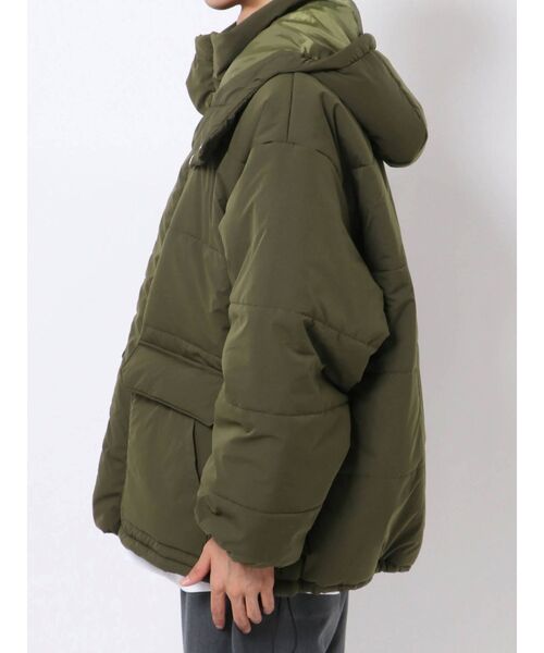 COTORICA（コトリカ）の「中綿ミディブルゾン（ブルゾン・メンズ・ブラック/カーキ/モカ・MEDIUM/LARGE）」の7枚目の写真